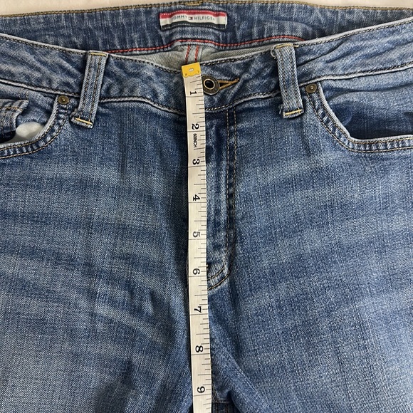 Y2K Tommy Hilfiger Women’s Boot Cut Jeans Size 12S - Picture 7 of 8